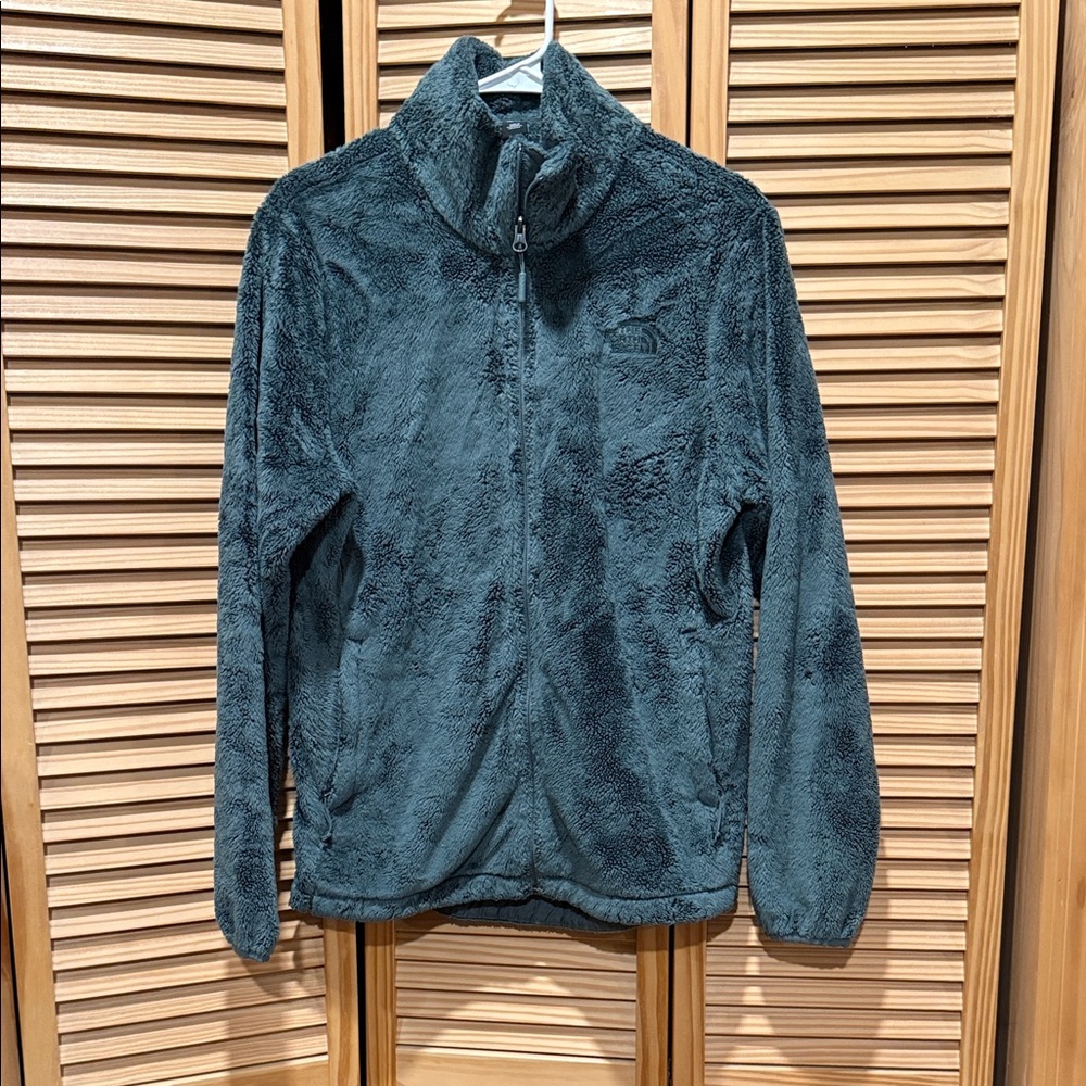 The North Face Teal Teddy Jacket. Worn once